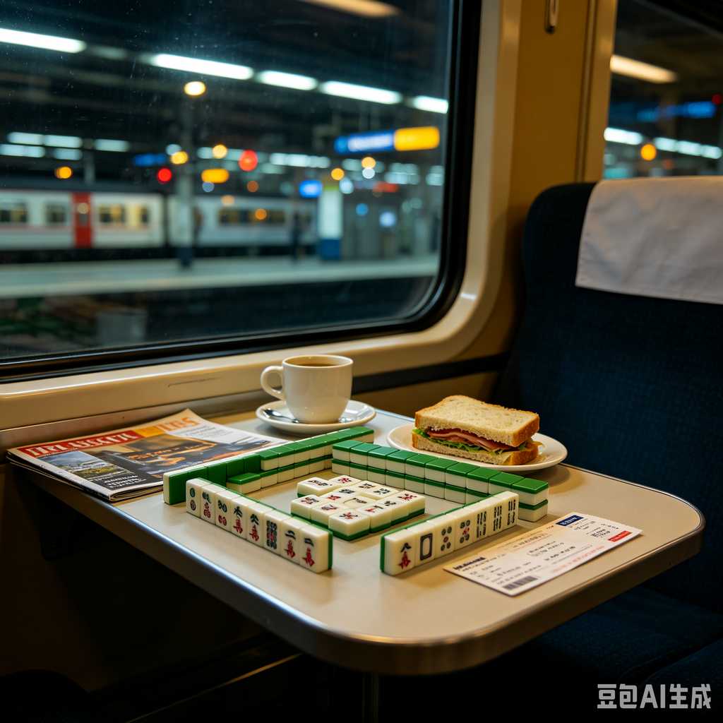 transparent mini mahjong set